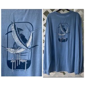 Guy Harvey Dueling Swordfish Long Sleeve T-Shirt